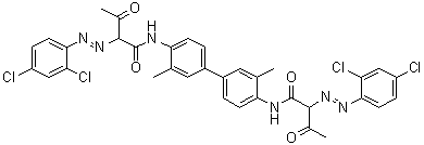 CAS 登录号：5979-28-2, 颜料黄 16