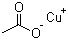 Cuprous acetate molecular structure (CAS 598-54-9)