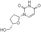 structure of CAS# 5983-09-5, 2',3'-二脱氧尿苷