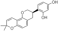 CAS # 59870-68-7, Glabridin, 4-[(3R)-8,8-Dimethyl-3,4-dihydro-2H-pyrano[6,5-f]chromen-3-yl]benzene-1,3-diol