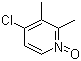 structure of CAS# 59886-90-7, 4-Chloro-2,3-dimethylpyridine 1-oxide