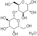structure of CAS# 5989-81-1, 4-O-beta-D-吡喃半乳糖基-alpha-D-吡喃葡萄糖一水合物
