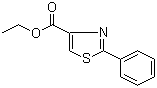 structure of CAS# 59937-01-8, 2-苯基噻唑-4-羧酸乙酯
