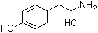 Tyramine hydrochloride molecular structure (CAS 60-19-5)