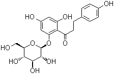structure of CAS# 60-81-1, 根皮苷