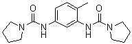 CAS 登录号：60006-11-3, N,N'-(4-甲基-1,3-亚苯基)二[1-吡咯烷甲酰胺]