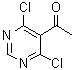 structure of CAS# 60025-06-1, 5-Acetyl-4,6-dichloropyrimidine