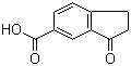 structure of CAS# 60031-08-5, 1-Indanone-6-carboxylic acid