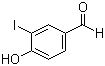 CAS # 60032-63-5, 3-Iodo-4-hydroxybenzaldehyde, 4-Hydroxy-3-iodobenzaldehyde
