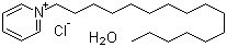 structure of CAS# 6004-24-6, Cetylpyridinium chloride monohydrate