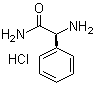 structure of CAS# 60079-51-8, (S)-2-氨基-2-苯乙酰胺盐酸盐