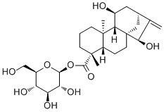 Paniculoside II molecular structure (CAS 60129-64-8)