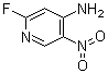 structure of CAS# 60186-19-8, 2-Fluoro-5-nitro-4-pyridinamine