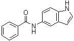 N-1H-Indol-5-ylbenzamide molecular structure (CAS 6019-39-2)