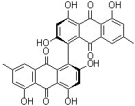CAS # 602-06-2, (+)-Skyrin, Endothianin, Rhodophyscin, Skirin, Skyrin