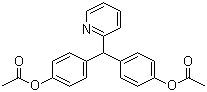 CAS # 603-50-9, Bisacodyl, Dulcolax, 4,4'-(2-Pyridylmethylene)bisphenol diacetate, [4-[(4-Acetyloxyphenyl)-pyridin-2-ylmethyl]phenyl] acetate