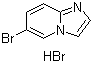 structure of CAS# 604009-01-0, 6-Bromoimidazo[1,2-a]pyridine hydrobromide