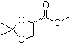 structure of CAS# 60456-21-5, (S)-2,2-二甲基-1,3-二氧戊环-4-羧酸甲酯