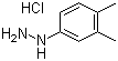 CAS # 60481-51-8, 3,4-Dimethylphenylhydrazine hydrochloride, 1-(3,4-Dimethylphenyl)hydrazine hydrochloride