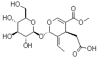 structure of CAS# 60539-23-3, 木樨榄苷-11-甲酯