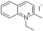 CAS # 606-55-3, 1-Ethyl-2-methylquinolinium iodide