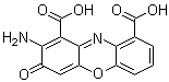 structure of CAS# 606-59-7, Cinnabarinic acid