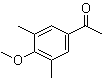 4'-Methoxy-3',5'-dimethylacetophenone molecular structure (CAS 60609-65-6)
