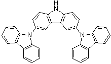 CAS # 606129-90-2, 9'H-[9,3',6',9]Tercarbazole, 3,6-Bis(carbazol-9-yl)carbazole, 3,6-Di(9-carbazolyl)-9H-carbazole, 3,6-Dicarbazolylcarbazole