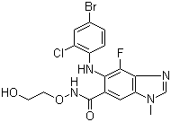structure of CAS# 606143-52-6, AZD 6244