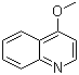 4-甲氧基喹啉分子结构 (CAS 607-31-8)