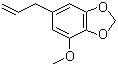 structure of CAS# 607-91-0, Myristicin