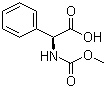 structure of CAS# 60725-19-1, N-Methoxycarbonyl-L-phenylglycine