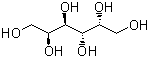 Dulcitol molecular structure (CAS 608-66-2)