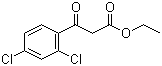 Ethyl (2',4'-dichlorobenzoyl)acetate molecular structure (CAS 60868-41-9)