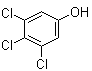 structure of CAS# 609-19-8, 3,4,5-Trichlorophenol