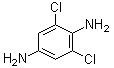 CAS # 609-20-1, 4-Amino-2,6-dichloroaniline, 2,6-Dichloro-1,4-benzenediamine, 2,6-Dichloro-1,4-phenylenediamine, 2,6-Dichloro-p-phenylenediamine, 3,5-Dichloro-1,4-phenylenediamine, 4-Amino-2,6-dichloroaniline, C.I. 37020, Daito Brown Salt RR, NSC 60685