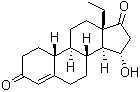 15a-Hydroxy-13-ethylgon-4-ene-3,17-dione molecular structure (CAS 60919-46-2)