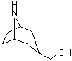exo-8-Azabicyclo[3.2.1]octane-3-methanol molecular structure (CAS 60941-77-7)