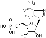 CAS # 61-19-8, Adenosine 5'-monophosphate, 5'-Adenylic acid, Adenosine-5'-monophosphoric acid , AMP
