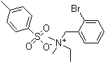 CAS # 61-75-6, Bretylium tosilate, (2-Bromobenzyl)ethyldimethylammonium p-toluenesulfonate