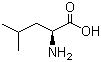 L-Leucine molecular structure (CAS 61-90-5)
