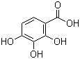 structure of CAS# 610-02-6, 2,3,4-三羟基苯甲酸