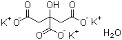 CAS # 6100-05-6, Potassium citrate monohydrate, tri-Potassium citrate