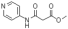 structure of CAS# 610281-60-2, 3-氧代-3-(4-吡啶基氨基)丙酸甲酯
