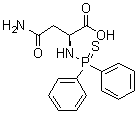 CAS # 61058-04-6, N2-(Diphenylphosphinothioyl)-L-asparagine, NSC 289755