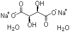 structure of CAS# 6106-24-7, Disodium tartrate dihydrate
