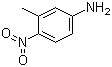 3-Methyl-4-nitroaniline molecular structure (CAS 611-05-2)