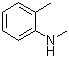 N,2-Dimethylaniline molecular structure (CAS 611-21-2)