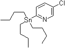 structure of CAS# 611168-63-9, 5-氯-2-(三丁基锡烷基)吡啶