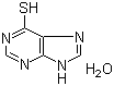 CAS # 6112-76-1, 6-Mercaptopurine monohydrate, 6-Purinethiol monohydrate, 6-Thiohypoxanthine monohydrate